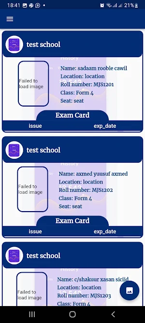 Raho Schools App Screenshot 0