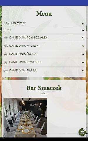 Bar Smaczek Screenshot 2
