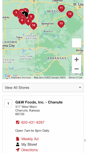 G&W Foods, Inc. Screenshot 2