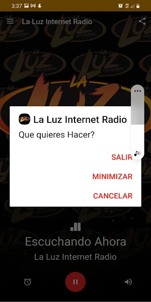 LA LUZ INTERNET RADIO Screenshot 3