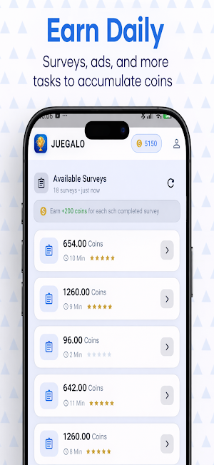 JUEGALO - Earn real money Screenshot 2