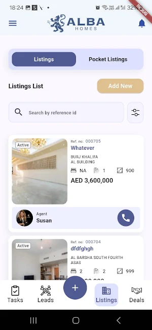 Alba Homes - Agent App Screenshot 0