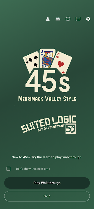 45s Card Game Screenshot 0