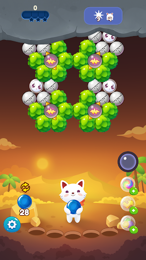 Bubble Shooter: Save The Cat Screenshot 3