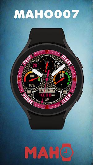 MAHO007 Wear OS Watch Face Screenshot 0