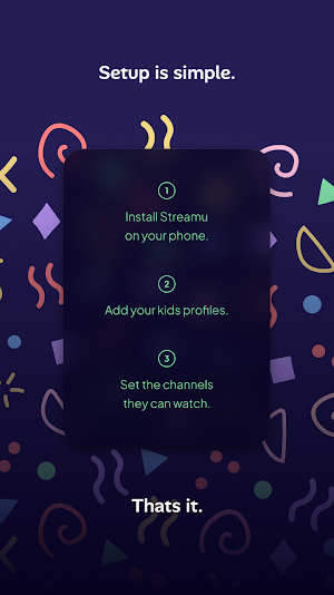 Streamu: Only videos you trust Screenshot 1