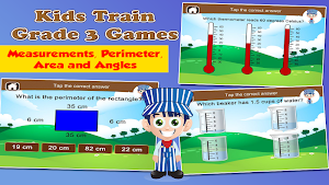 Kids Train 3rd Grade Games Screenshot 2