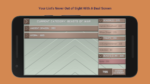 Codex Commander - Army Builder Screenshot 1