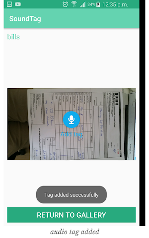 SoundTag: Voice Tag Gallery Screenshot 3