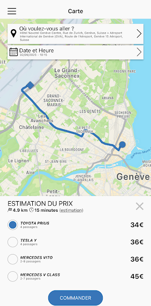Karibu Transfert Screenshot 2