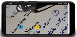 Magnifier - Zoom + flashlight Screenshot 2