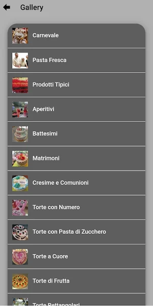 Pasticceria Sandri APP Screenshot 2