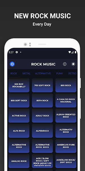 Rock Radio: Metal Blues music Screenshot 2