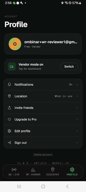WeRoll Screenshot 2