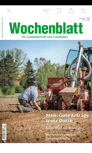 Wochenblatt LWB Screenshot 2