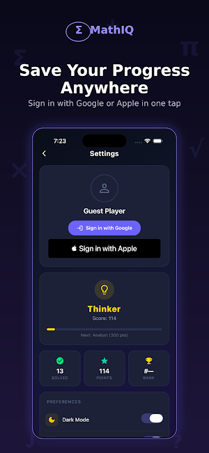 MathIQ: Brain Training Screenshot 2