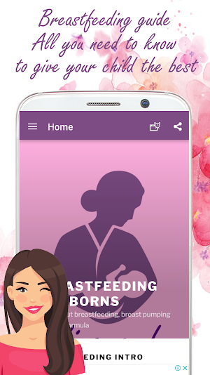 Breastfeeding Guide 🤱Breast pumping, Baby formula Screenshot 0