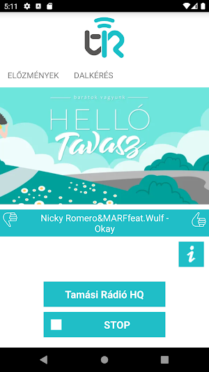 Tamási Rádió Screenshot 1