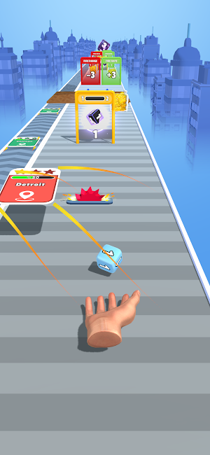 Board Town Rush Screenshot 0