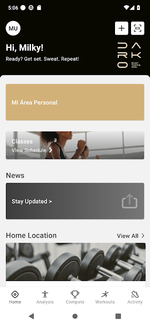Dark-O Smart Training Club Screenshot 1