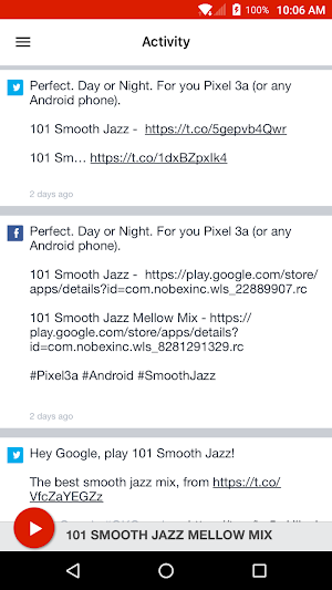 101 SMOOTH JAZZ MELLOW MIX Screenshot 1