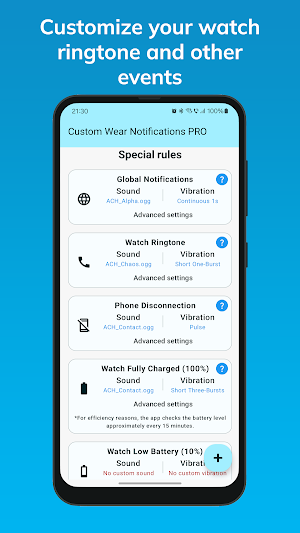 Custom Wear Notifications Screenshot 3
