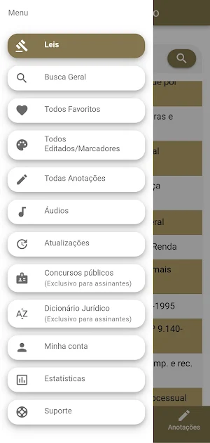 Vade Mecum Lite Direito Brasil Screenshot 1