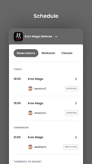 Krav Maga Defense and Fitness Screenshot 2
