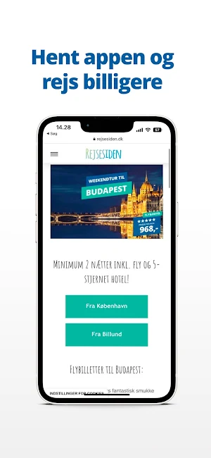 Rejsesiden: Rejs billigere Screenshot 2