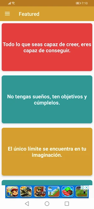 Frases Motivadoras Screenshot 1