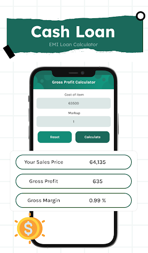CashLoan : EMI Loan Calculator Screenshot 2