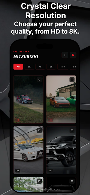 Mitsubishi Car Wallpapers 4K Screenshot 1