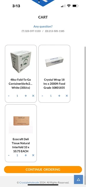 Crystal Wholesale Screenshot 0