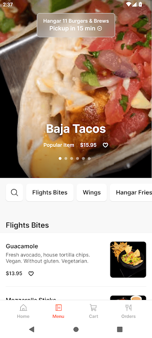 Hangar 11 Burgers Screenshot 1