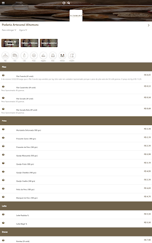 Padaria Artesanal Altamura Screenshot 2