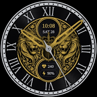 Enigma: Luxury Gold watch face