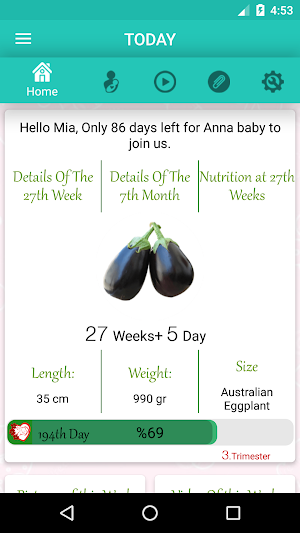 Pregnancy Week By Week Screenshot 0