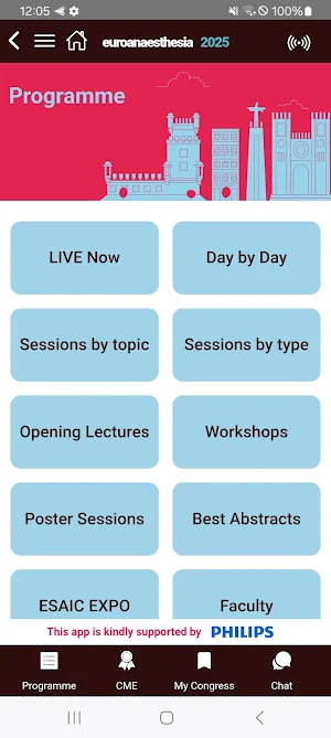 Euroanaesthesia 2025 Screenshot 1