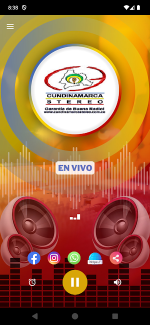 Cundinamarca Stereo Screenshot 1
