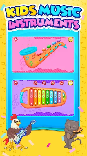 Kids Music Instruments – Songs & Sounds Screenshot 0