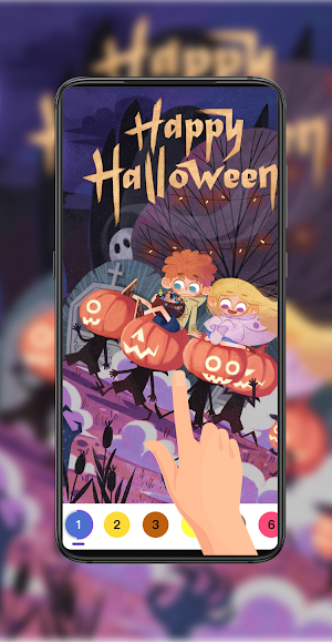 Halloween Squid Game：Color Master Screenshot 0