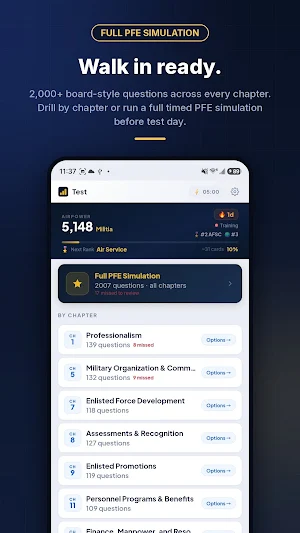 NextRank: Air Force Study Prep Screenshot 2