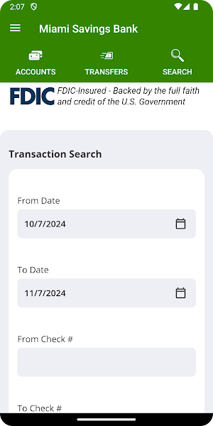Miami Savings Bank App Screenshot 3
