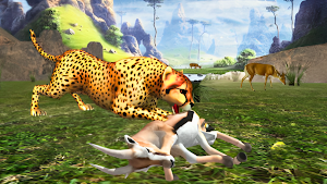 Wild Cheetah Attack Simulator Screenshot 2