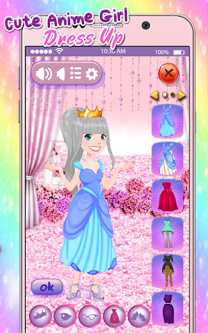 Cute Anime Girl Dress Up Screenshot 2