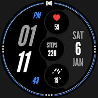 Nighty Digital 23 - watch face