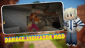 Damage Indicator Mod for MСPE Screenshot 3