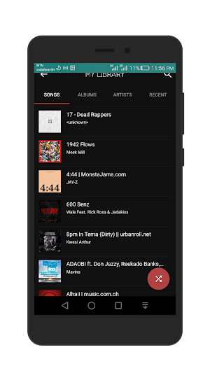 PeterPiper Music Player Screenshot 2