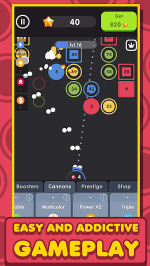 Idle Bubbles Cannon Screenshot 2