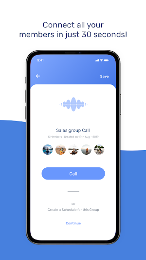 grptalk | Audio Conference Calls Screenshot 1